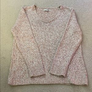 LOFT Knit Scoop Neck Sweater, Size XL NWOT